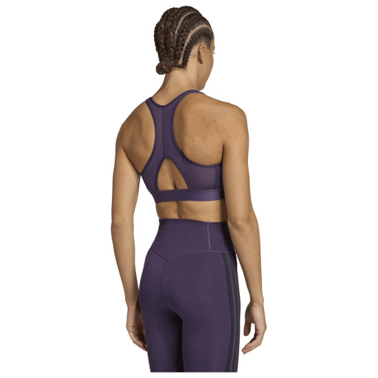 Adidas Γυναικείο μπουστάκι Powerreact Essentials 3-Stripes Bra
